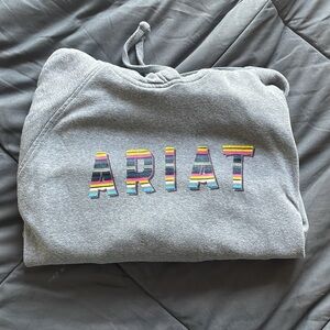 ⚡️ARIAT GRAY HOODIE SZ M⚡️